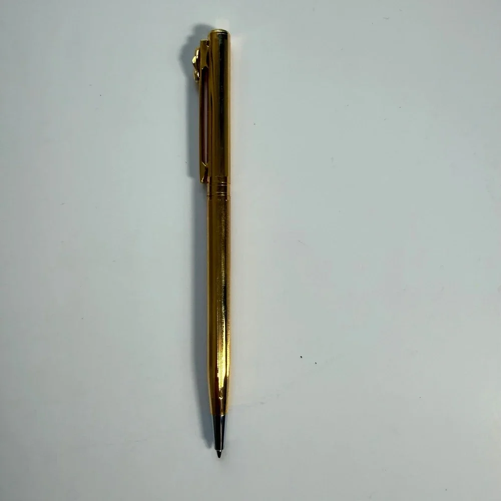Bob Siemon Designs Ballpoint Pen 5.5in Dove Emblem Gold Tone Christian Executive